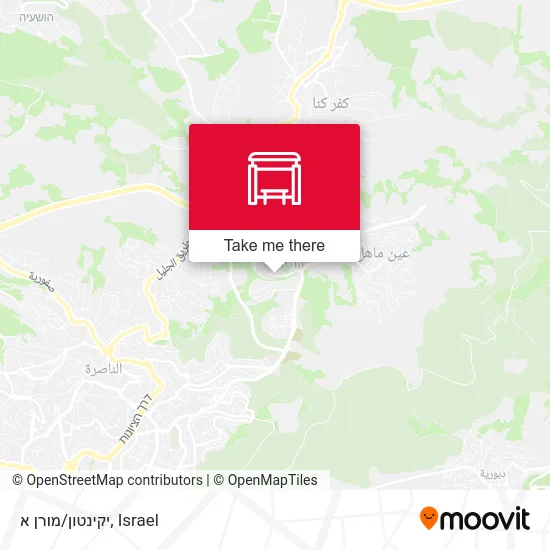 Карта יקינטון/מורן א