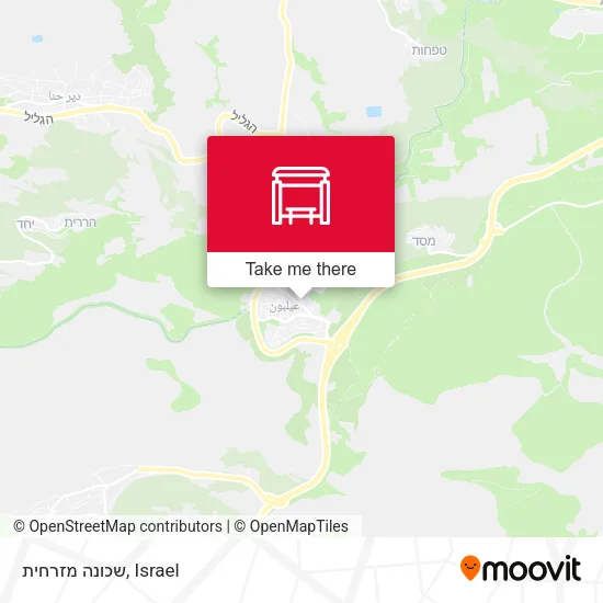 Карта שכונה מזרחית
