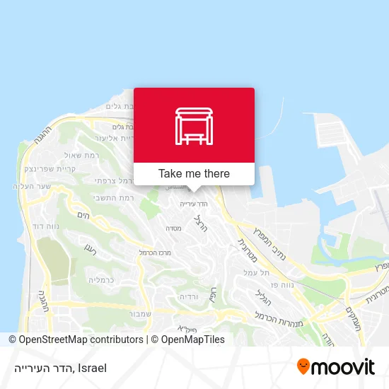 Карта הדר העירייה