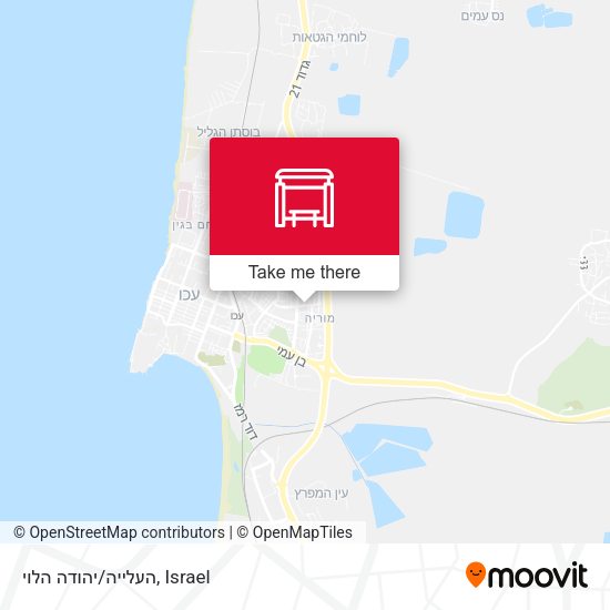 העלייה/יהודה הלוי map