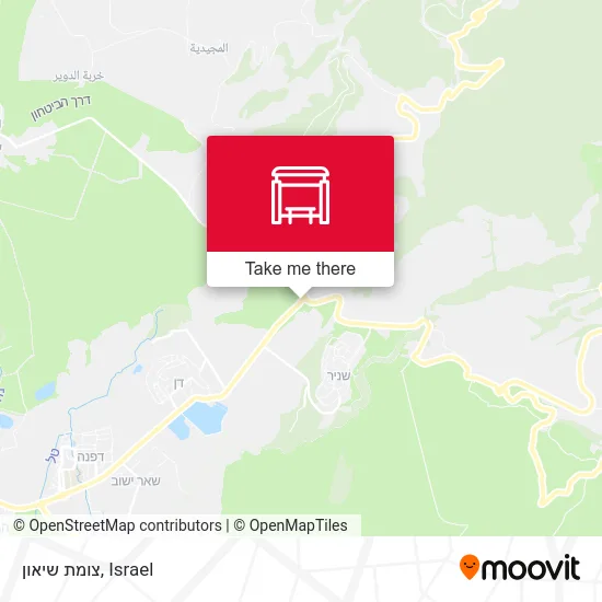 Карта צומת שיאון