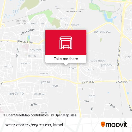 בריגדיר קיש/צבי הירש קלישר map