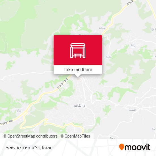 בי''ס תיכון/א שאפי map