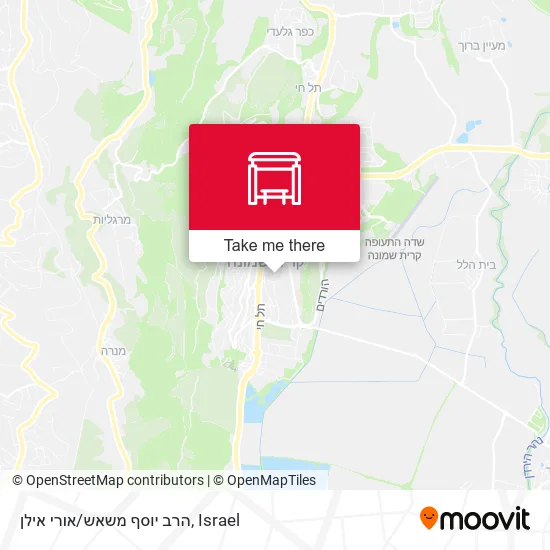 Карта הרב יוסף משאש/אורי אילן