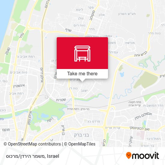 משמר הירדן/מרכוס map