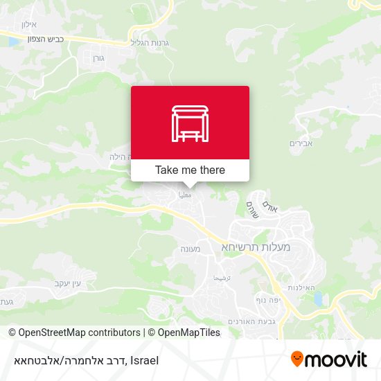 דרב אלחמרה/אלבטחאא map
