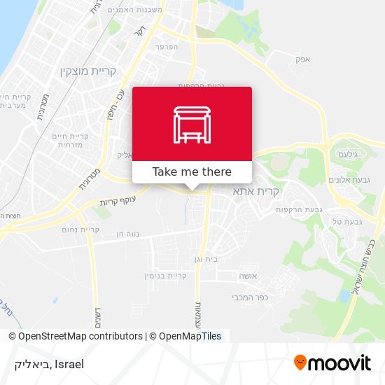 ביאליק map