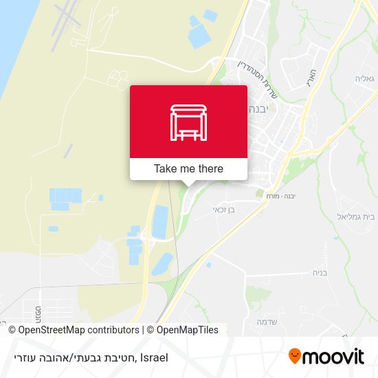 חטיבת גבעתי/אהובה עוזרי map