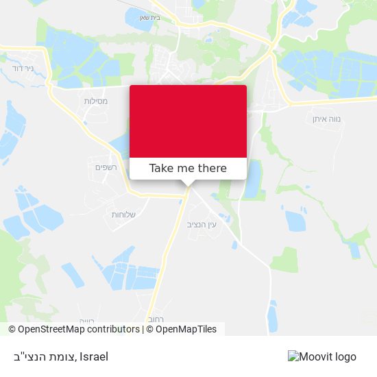 צומת הנצי''ב map