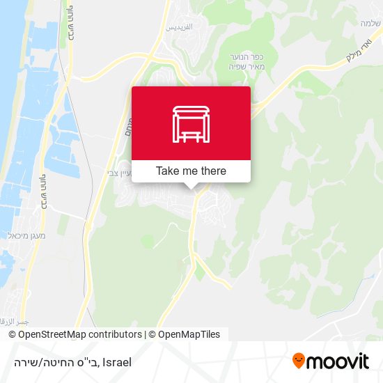 בי''ס החיטה/שירה map