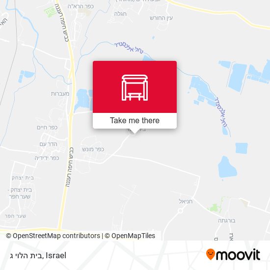 בית הלוי ג map