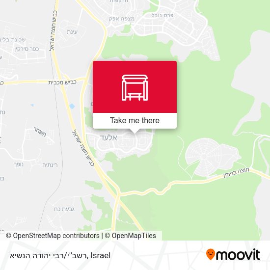 רשב''י/רבי יהודה הנשיא map