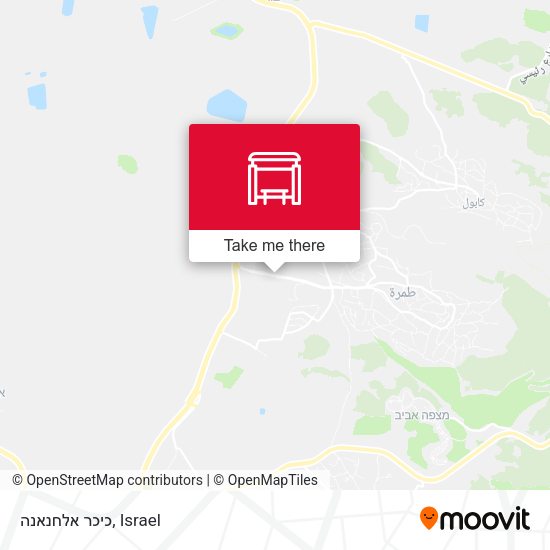 כיכר אלחנאנה map