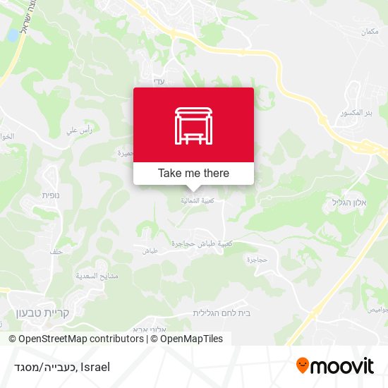 כעבייה/מסגד map