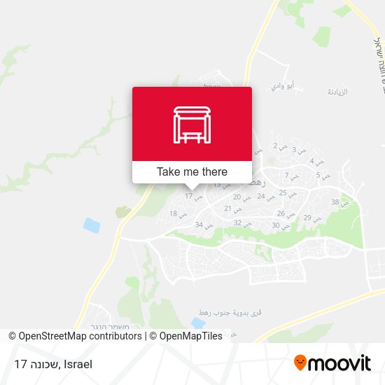 Карта שכונה 17