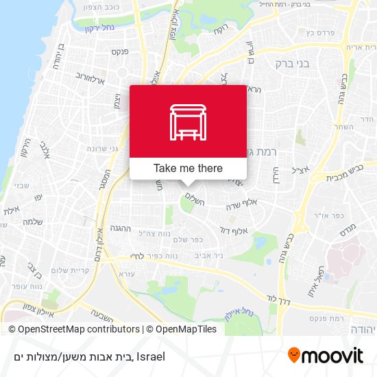 בית אבות משען/מצולות ים map