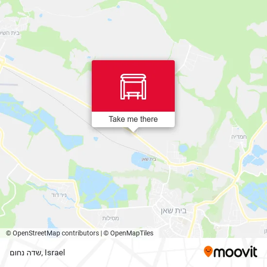 Карта שדה נחום