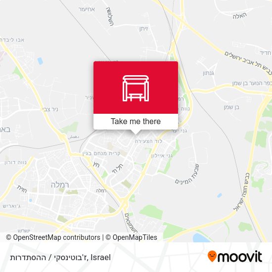 ז'בוטינסקי / ההסתדרות map