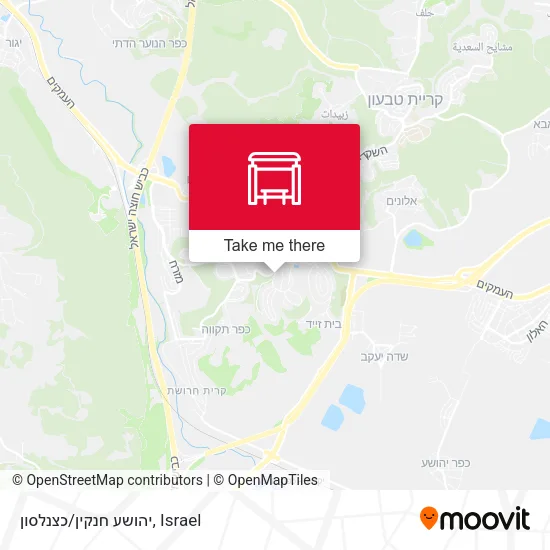Карта יהושע חנקין/כצנלסון