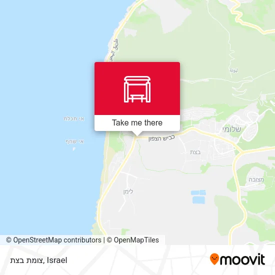 Карта צומת בצת