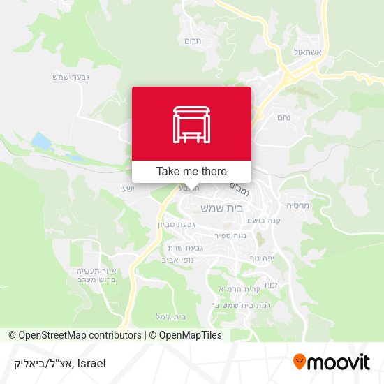 אצ''ל/ביאליק map