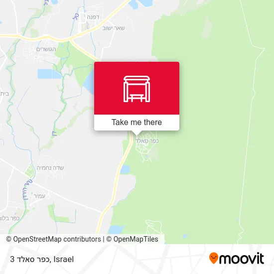 Карта כפר סאלד 3