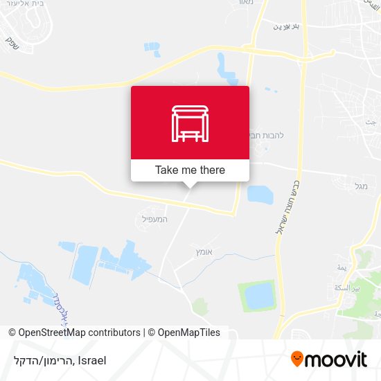 הרימון/הדקל map