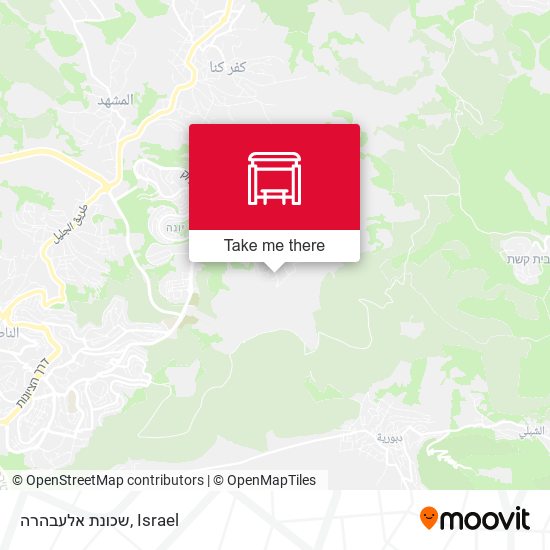שכונת אלעבהרה map
