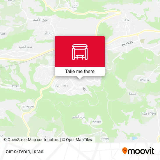 Карта חוחית/מרווה