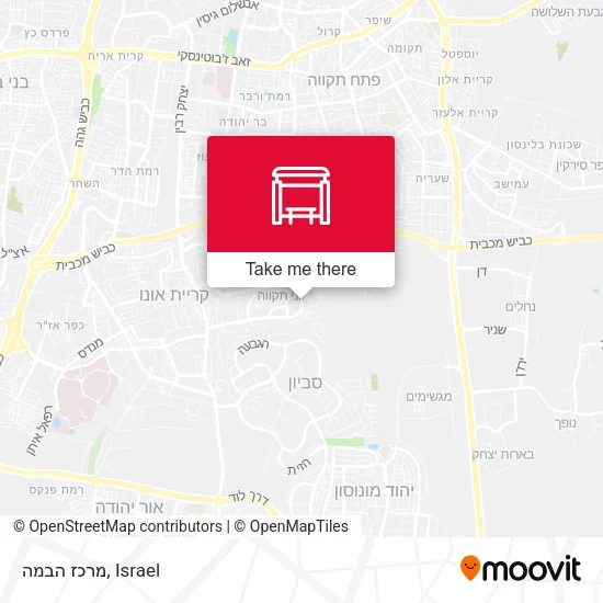 Карта מרכז הבמה
