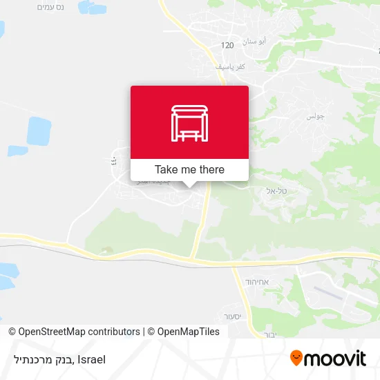 Карта בנק מרכנתיל