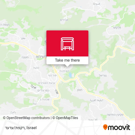 Карта רקפת/עדעד