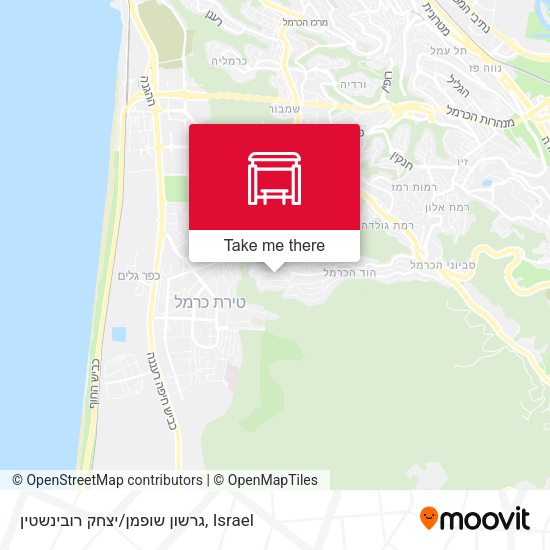גרשון שופמן/יצחק רובינשטין map