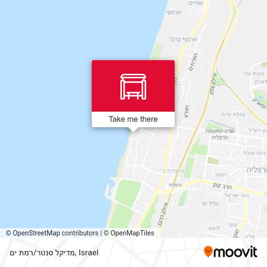 מדיקל סנטר/רמת ים map