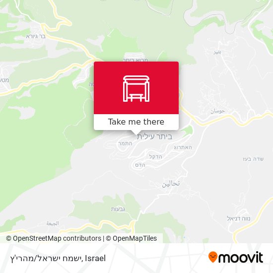 Карта ישמח ישראל/מהרי'ץ