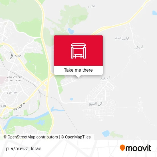 Карта השיטה/אורן