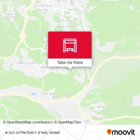 Yarmot Park/Eliyahu Hanavi map