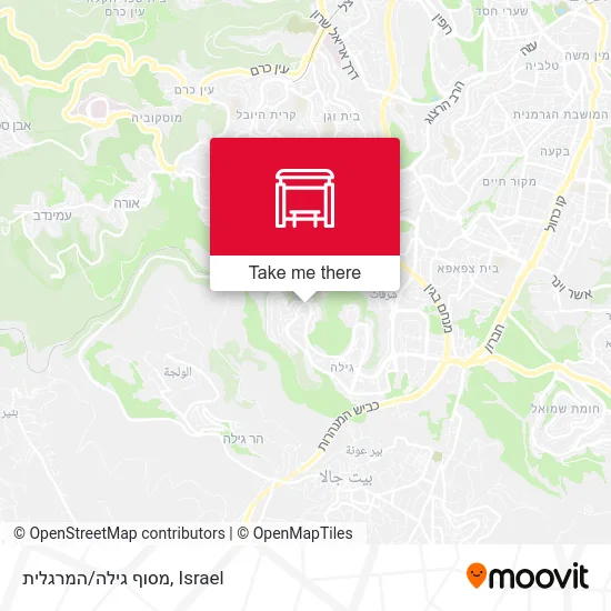 Карта מסוף גילה/המרגלית