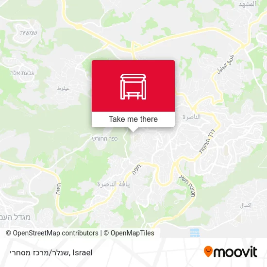Карта שנלר/מרכז מסחרי