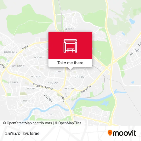 Карта וינגייט/גולומב