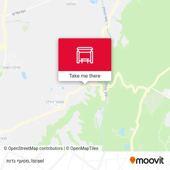 Карта מסעף גדות