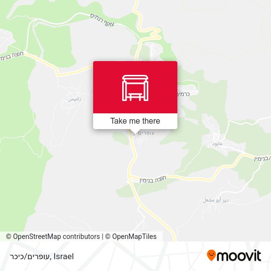 עופרים/כיכר map