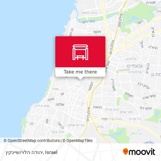 יהודה הלוי/שיינקין map