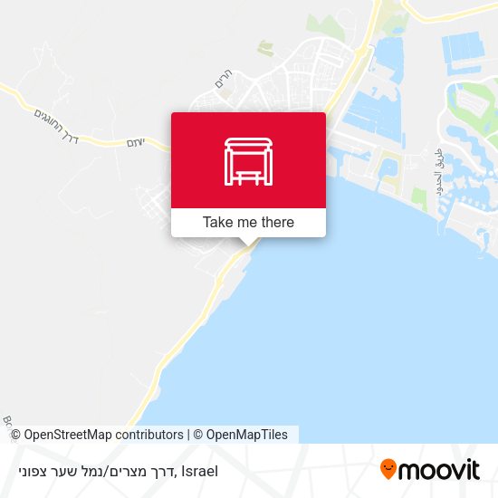 דרך מצרים/נמל שער צפוני map
