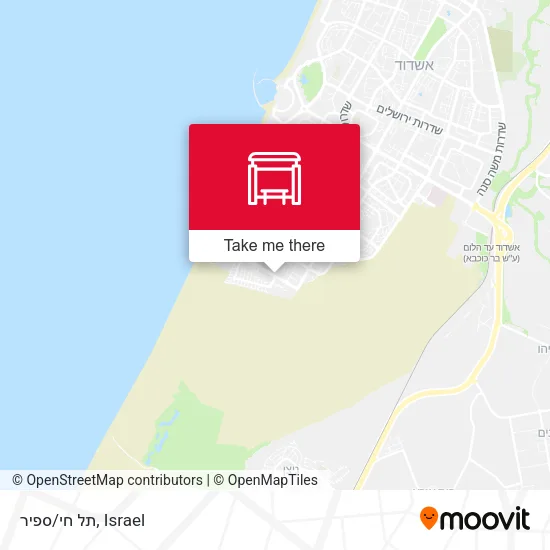 Карта תל חי/ספיר
