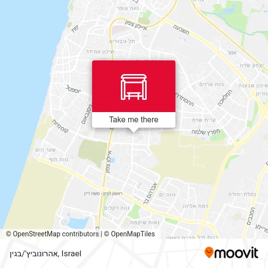 Карта אהרונוביץ'/בגין