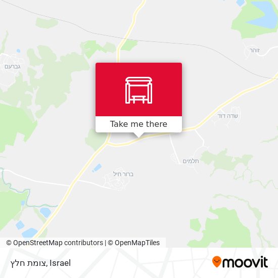 צומת חלץ map