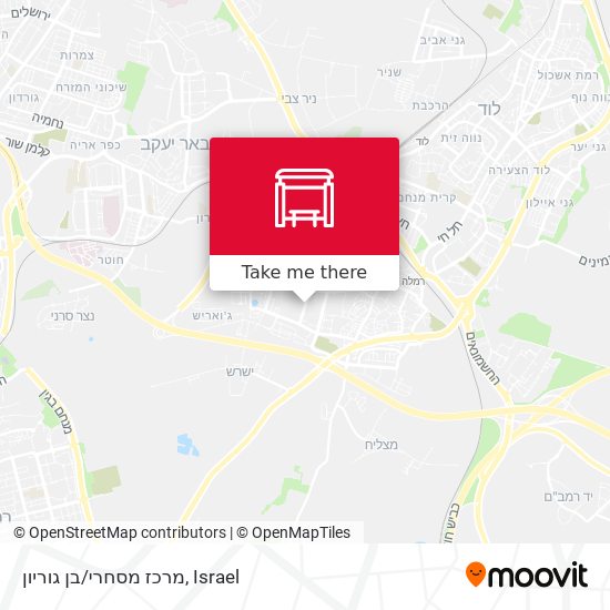 מרכז מסחרי/בן גוריון map