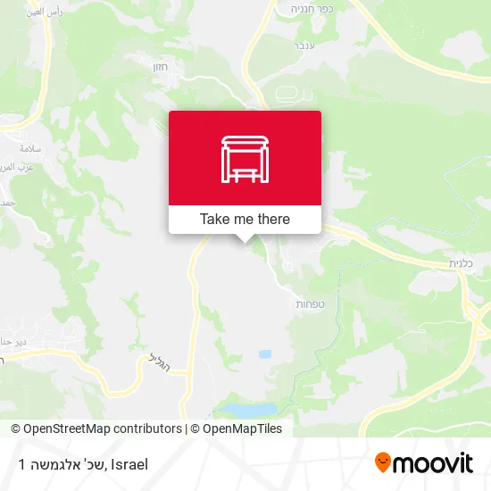 Карта שכ' אלגמשה 1