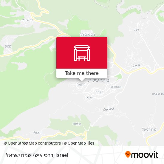 דרכי איש/ישמח ישראל map